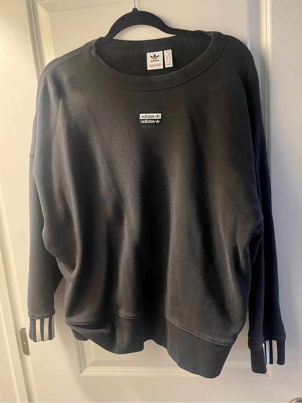 Adidas Black Men’s Crewneck